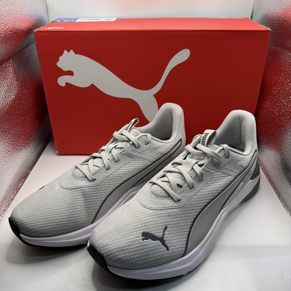 NIB PUMA Men's‎ Disperse Sneaker Gray Soft Foam+ Optimal Comfort. Size 9